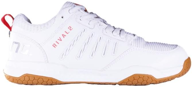 Salming Rival 2 (White) (Kid) Indoor Squash Shoes (1233104-0707) 1.5