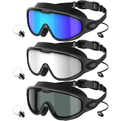 Adult Swimming Goggles-for-Men-Women-Goggles for Men:No Leaking Shatterproof Lenses with UV400 Protection Anti-Fog