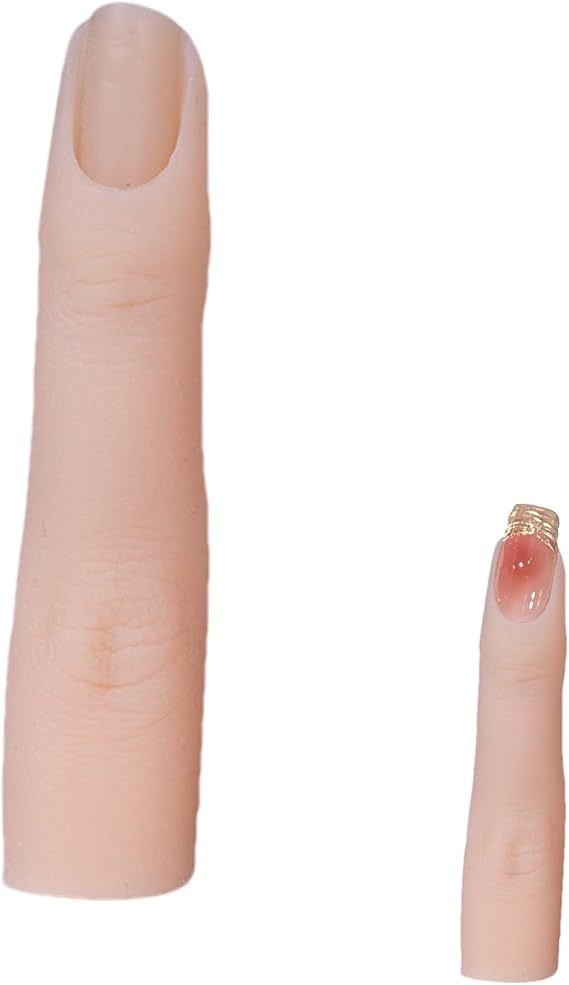 Fake Finger – Liquid Silicone | Manicure Practice Hand | Prosthetic Finger | Realistic Training Tool For Manicure Practice Cosmetology Education And Daily Skill Development