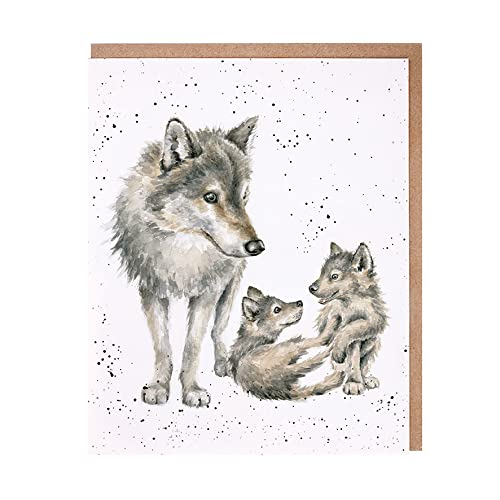 Wrendale Designs Greeting Card - WOLF PACK Wolves