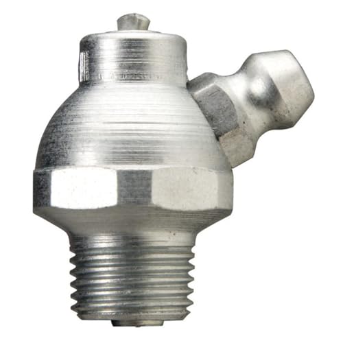 Alemite Hydraulic Shut-Off Fitting, 60 Degree Angle