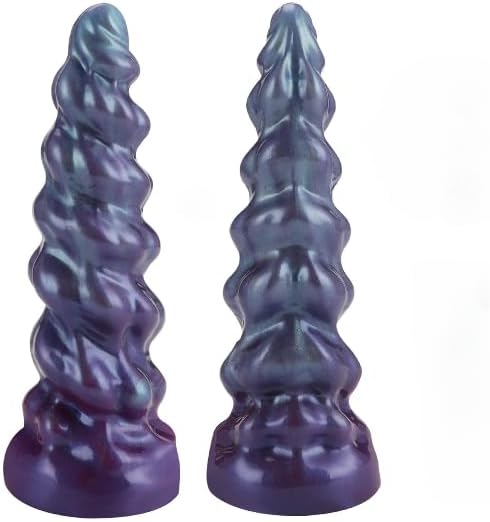 8 Inch Realistic Textured Silicone Toy with Powerful Suction Base SH93999