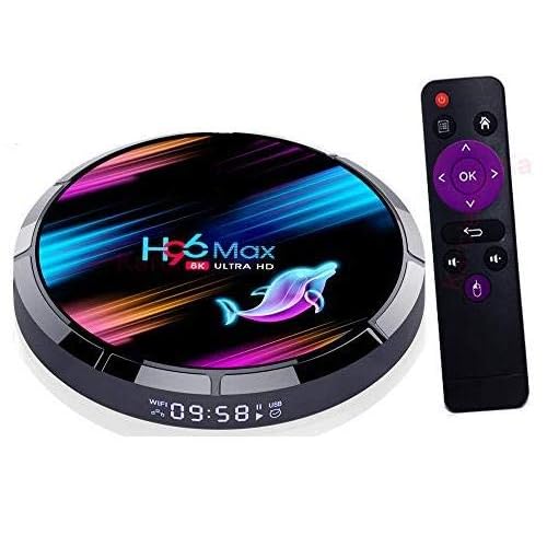 Amlogic S905X3 Android 9.0 4GB RAM 128GB ROM X3 S905X3 64-bit Quad Core with Dual Wi-Fi 2.4G5.0G BT 4.0 3D Ultra HD 8K H.265 1000M LANUSB 3.0