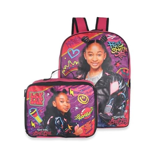 Group Ruz Nickelodeon Girls That Girl Lay Lay 2-Piece Backpack Lunchbox Set, Pink, One Size