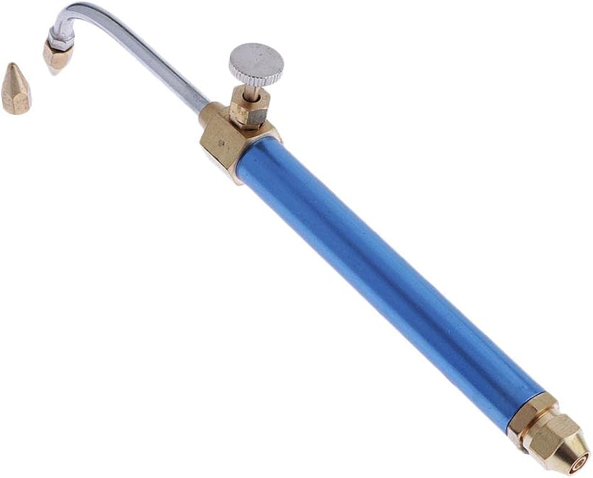 Mini Handheld Torch Jewelry Gas Welding Torch Jewelers Soldering - blue 215mm