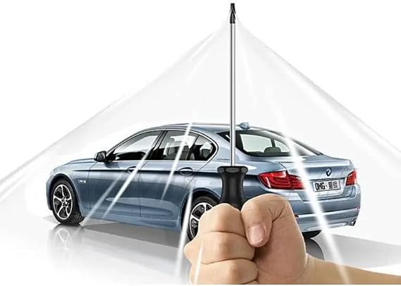 Pre-Cut Paint Protection Film Clear Bra PPF Precut Film Wrap for Cars - Scratch-Resistant, Glossy Finish