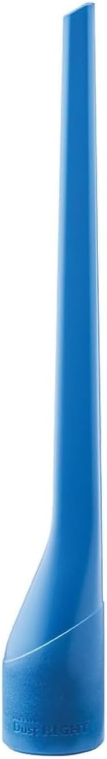 Dust Right 15 Click Connect Needle Nose Crevice Tool - Durable ABS Dust Tool for Vacuum Cleaner - Shop Vac Crevice Tool w/Narrow Tip - Perfect Vacuum Nozzle for Deep Cleaning Hard-to-Reach Areas