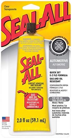 Seal-All High Strength Liquid Gas and Oil Resistant Adhesive 2 oz.
