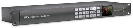 Blackmagic Design ATEM Production Studio 4K, 8 Video Input, 6 Video Output, 110-240VAC Input Voltage