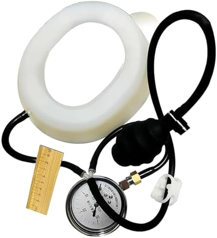 Vacuum Bell for Pectus Excavatum Correction with Pressure Gauge, Physical Therapy Device for Adults and Children, Washable Design