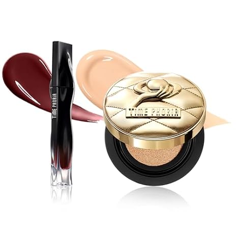 Flawless Glow Cushion & Lip Stain Duo (01 Creme + 09 Enigma Bundle)