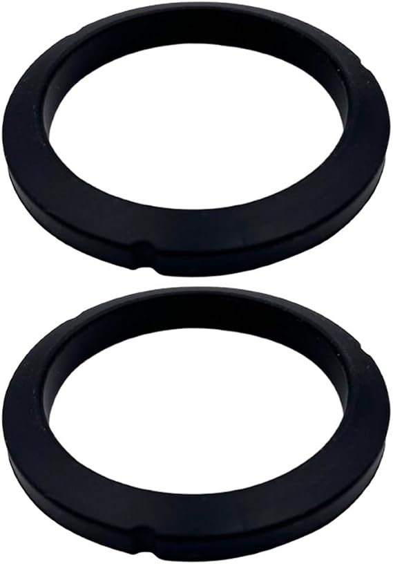 Silicone Group Head Seal Gasket 73x56x10mm for Bezzera Espresso Machines, Black Replacement Part for Consistent Brewing Pressure