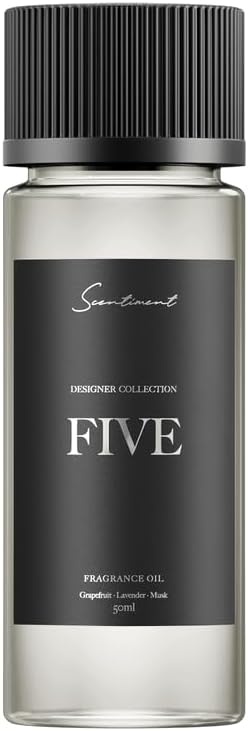 Scentiment Five Diffuser Oil - Premium Fragrance Oil Refill - 1.69 fl oz