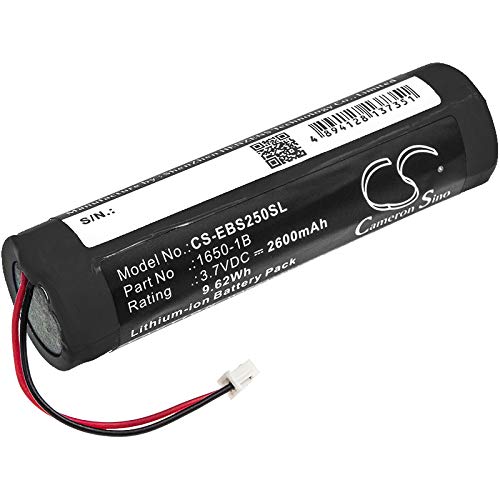 Estry 2600mAh Battery Replacement for Eschenbach SmartLux SmartLux 2.5 1650-1B