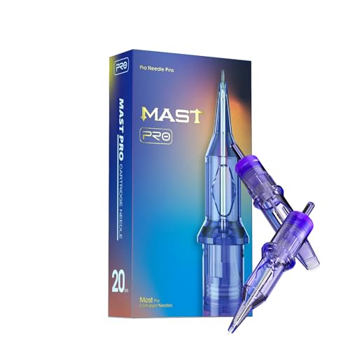 Mast Pro Cartridge Tattoo Needles Disposable 20Pcs of One Box Standard Size Round Liner 1211RL