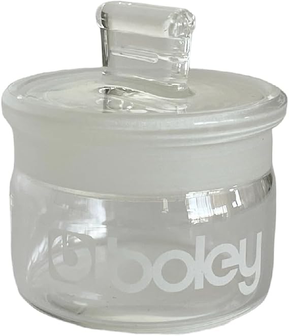 Watchmaker benzine glas canister with lid 40 mm - 15 ml