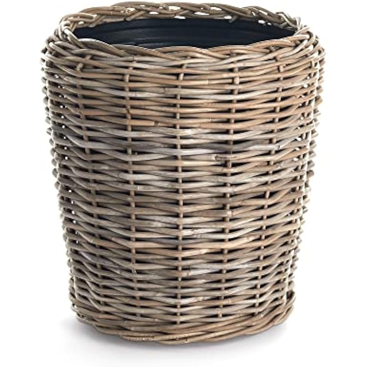 Napa Home & Garden Woven Dry Basket Planter 17.75 Woven Dry
