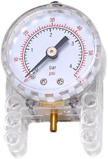 MOC Pneumatic Parts Air Pressure Gauge Barometers Compatible with Standard Building Blocks