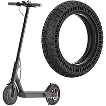 9 Inch Solid Tire, 9x2.25 Scooter Wheels for All 9.0 inch Electric Scooter, No Inflation Required Explosion Proof Solid Tire, Tubeless Honeycomb Tyre Parts Compatible For M365/M365 Pro