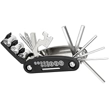 PXZBLG Bike Repair Kit, Bike Tire Repair Tool Kit, Including 16-in-1 Bike Multitool, Bicycle Tire Repair Accessories, Used for Mountain Bike and Road Bike