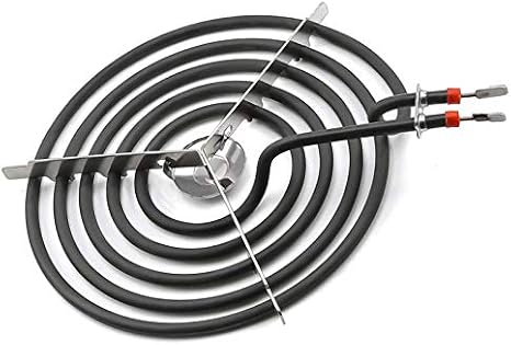 8" WB30T10074 Electric Range Burner for GE Hotpoint Stove Oven Coil Surface Heating Element Replace CH30T10074 S30T10074 PS243922 AP3186376 by APPLIANCEMATES