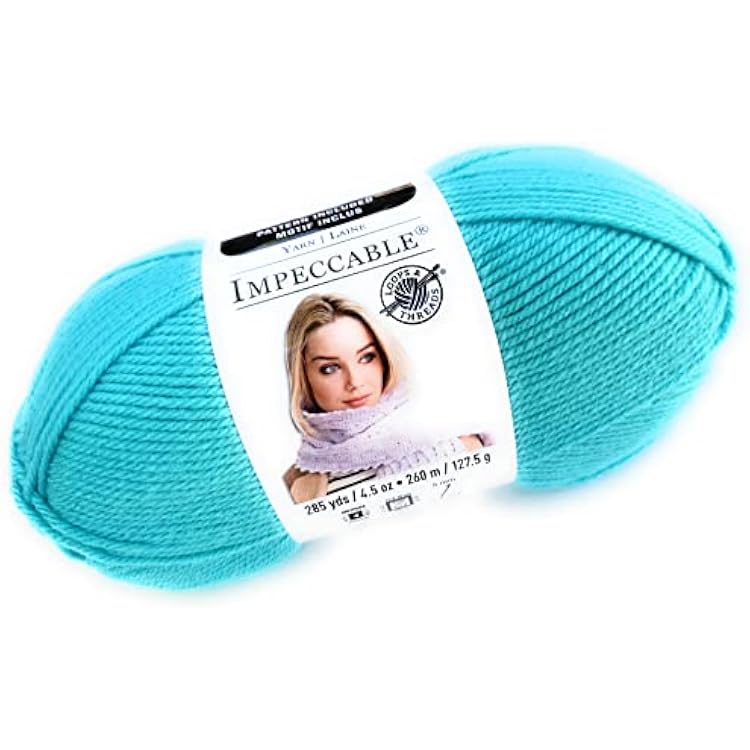 Loops & Threads Impeccable Yarn 4.5 oz. One Ball - Sea Green