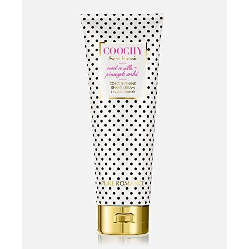 Coochy Conditioning Shave Cream, Remove Bikini Bumps, Great for Sensitive Skin, Soothes Skin, by Pure Romance