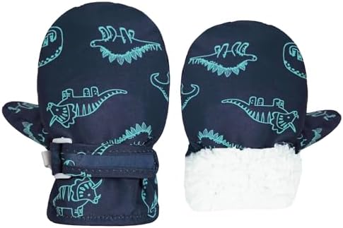 Urban Virgin Infant Baby Toddler Kids Winter Mittnes Lined Fleece Warm Waterproof Ski Snow Gloves For Boys Girls