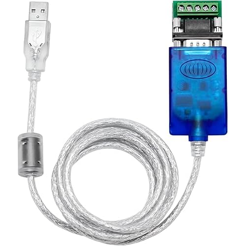 UTEK UT-890A 5ft 1-Port USB to RS-485422 Serial Converter with ESD Protection