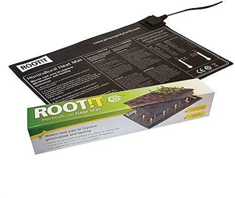 Root It Hydroponics Heat Mats Hobby Heated Propagation Heaters S M L Root!t (ROOT!T Hobby Heat Mat - Medium - 30W)