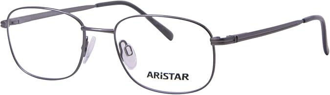 Aristar By Charmant Men's Eyeglasses AR6771 AR/6771 505 Gray Optical Frame 52mm