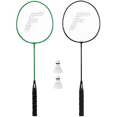 Franklin Sports Badminton Racket  Birdie Set - Replacement Badminton Equipment for Kids  Adults - 2 Player - 4 Player Badminton Racket Sets
