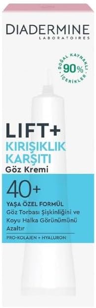 Diadermine Lift Kırışıklık Karşıtı Göz Kremi 40 Yaş 15 ml