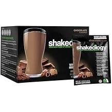 BODi Shakeology Whey-Based Protein Powder Gluten-Free Superfood Shake with Vitamins & Minerals Helps Support Healthy Weight Loss & Gut Health, Chocolate, 14 Individual Packets