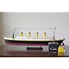 Radio Control Rc Sea Jumbo Cruise Ship Remote Control Large 3d Titanic Ship Boat with Light 30 1:325 Titanic Electric RTR Rc Boat Bt325
