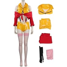 Faye Valentine Cosplay Costume Anime Jacket Bounty Hunter Outfit Halloween Full Set