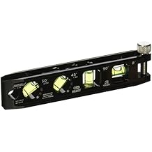 Johnson Level & Tool 1411-0600 Magnetic Billet Torpedo Level, 6", Black, 1 Level