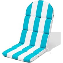 Crestlive 50x19.6 Inch Adirondack Chair Cushion, Waterproof, Fade Resistant, High Back Outdoor Rocking Chair Cushion for Patio, Beige