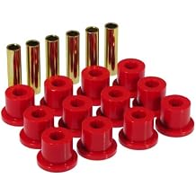 Prothane 67-87 GM Rear Spring & Shackle Bushings (w/ 1.5in Bushings) - Red