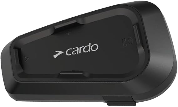 Cardo Spirit HD Motorcycle Bluetooth Communication Headset - Dual Pack, Black