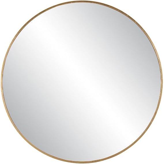 Uttermost 09928 Junius - Large Round Mirror-60 Inches Tall and 60 Inches Wide