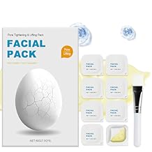 Kubot Zombie Face Mask Peel Off, Pore Tightening & Lifting Pack, Hydrating Zombie mask, Facial Mask Care, Anti-Aging, Anti-Wrinkles for All Types (1 Box, 8ea)
