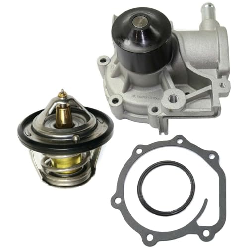ZJYAIZDEngine Coolant Water Pump Kit 1pc with Gasket and Pulley for Subaru for Baja 2003-2006 for Outback 2000-2005