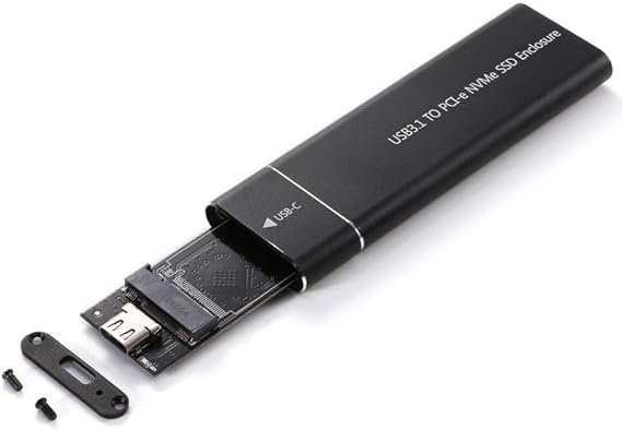 Lunatic 1852 Usb 3.1 Type C To Pci-e Express Nvme Ssd Hard Disk Kutusu Desteklediği Disk Boyutu:30/42/60/80mm +Type-C to USB3.0 Bağlantı Kablosu (Bu ürün sadece nvme ssdleri destekler)