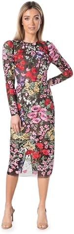 Dress The Population Womens Sophia Bodycon Midi DressSpecial Occasion Dress