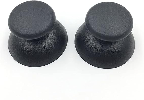 YANHAO [Video Game Parts] Analog Joystick Thumbstick Rubber Cap for Sony PS3 PlayStation 3 Controller [Replace]