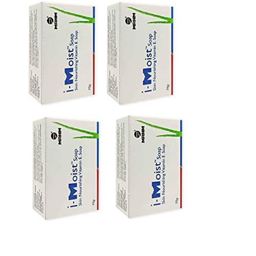 I-Moist Skin Nourishing & vitamin E Soap, 75gm Pack of 4