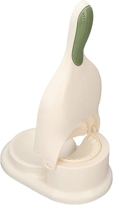 Dumpling Maker Machine, Dumpling Press 2 in 1 Dumpling Maker Press Maker Kitchen Dumpling Making Tool Empanada Maker Press Safety ABS Material White
