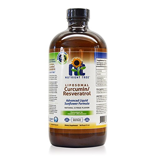 Liposomal CurcuminTurmericResveratrol, 78 Doses, Alcohol Free, Non-Soy, Non-GMO, Made in USA