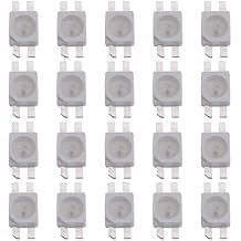 50PCS SK6812 MINI-E RGB (Similar with WS2812B) SK6812 3228 Pixel LED Chip Individually Addressable Full Color DC5V